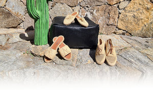 Découvrez notre collection de chaussure en Vannerie décontracté et chic. Chaussure en raphia tendance pour l été. Vous trouverez aussi des babouches et des mocassins en raphia, chaussure de plage en fibre naturelle artisanal.