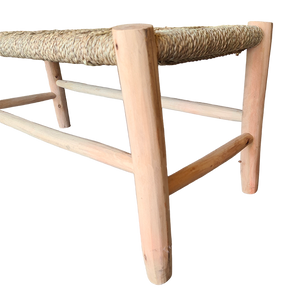 Tout nos petits mobilier en bois sont réalisés à base de d'eucalyptus, ideal pour une exposition en intérieur ou en extérieur.