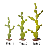 Charger l&#39;image dans la galerie, 3 tailles differents pour nos fabuleux sculptures de cactus. Ideal en intérieure ou en extérieur. Vous allez adorez nos cactus en fer forgé effet réel. pas de risque de ce blessé avec nos cactus artificiel 
