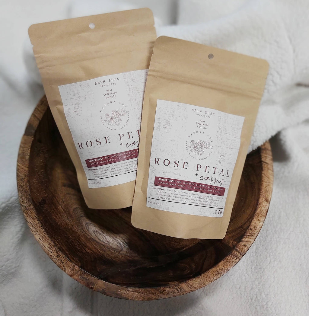 Pour une detente comme au spa, optez  pour nos sels de bains aromatisé a la rose de damas