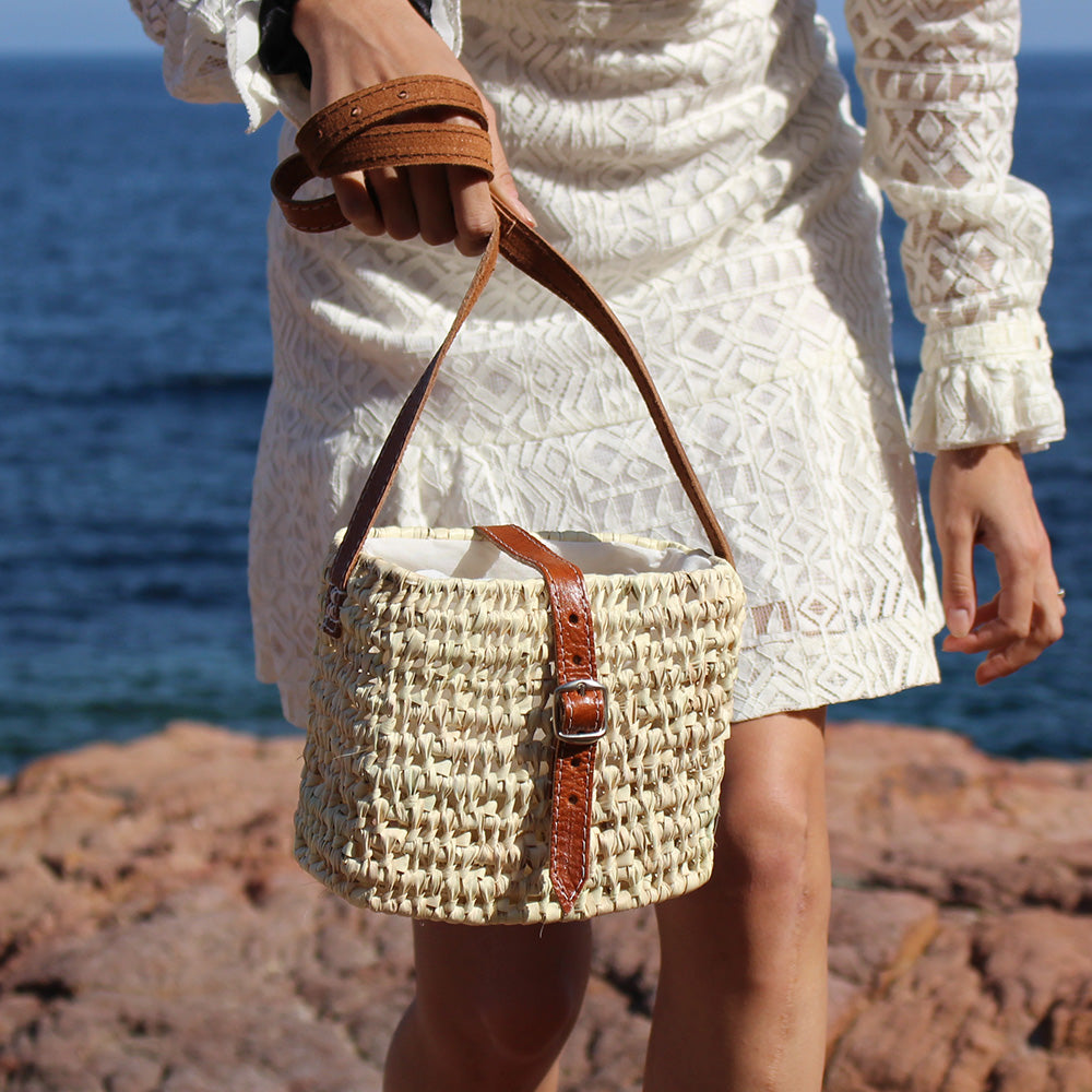 Panier Tendance. Ideal sac à bandoulière. Panier de ville, a porter avec une jolie robe et des sandales pour un style estivales réussi.