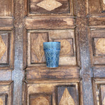 Charger l&#39;image dans la galerie, Lot de 4 Verres Beldi bleu en céramique
