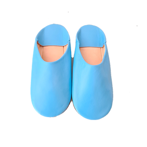 Babouche en cuir Bazar du Monde