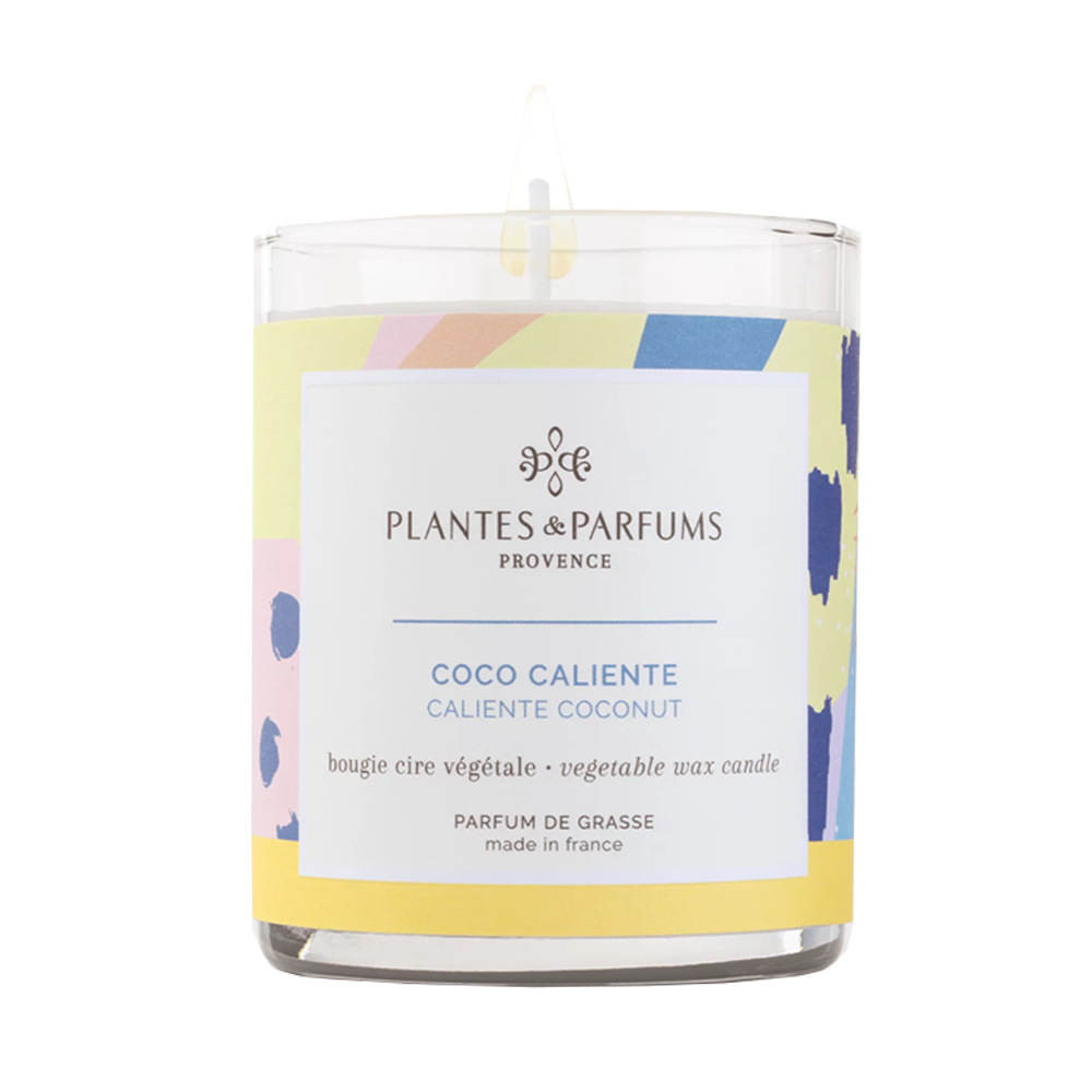 Comme une envie de coco, n'attendez plus et craquez pour notre bougie fabriqué en provence et confectionner par les meilleur maitre parfumeur de grasse.