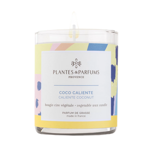 Comme une envie de coco, n'attendez plus et craquez pour notre bougie fabriqué en provence et confectionner par les meilleur maitre parfumeur de grasse.