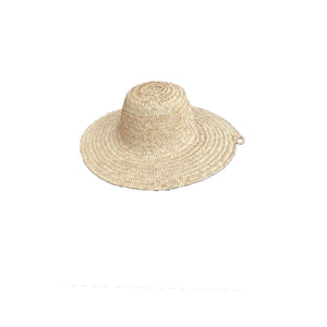 Chapeau de plage en osier