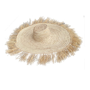 Chapeau Géant en Raphia et Palme