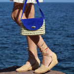 Charger l&#39;image dans la galerie, Notre superbe sac a main City, ideal sac de ville, pochette a bandoulière de soirée. Ce sac sera vous ravir avec sa couleurs bleu majorelle et son design unique. . 
