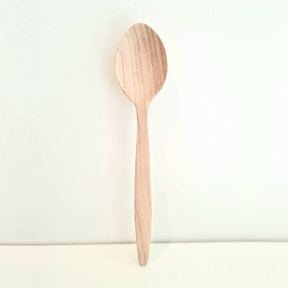 Lot de 4 Cuillères à dessert en bois