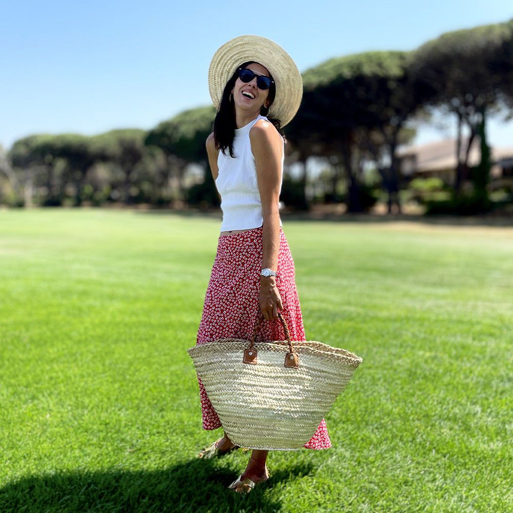 Panier en Osier Le bon Marche