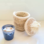 Charger l&#39;image dans la galerie, Mini Panière, Ideal boite de rangement original et naturelle. Taille parfaite pour tout vos petits objets du quotidien. 
