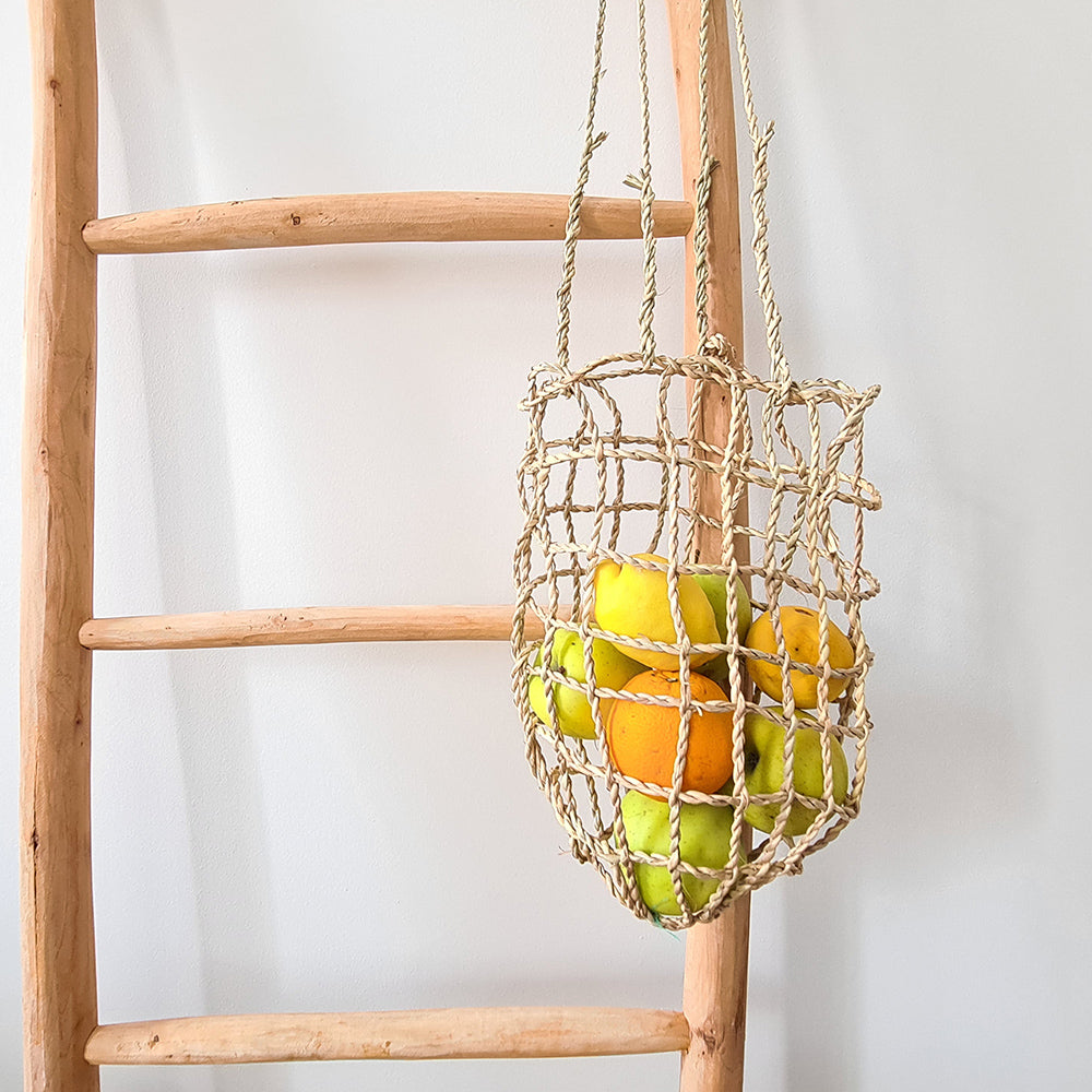 Idéal corbeille à fruit, elle trouvera rapidement sa place dans votre cuisine. Corbeille à fruit suspendu. 