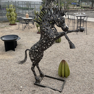 statue de jardin | Statue en métal | statue de cheval | sculpture de cheval | Sculpture en métal |