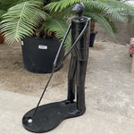 Charger l&#39;image dans la galerie, sculpture d un golfeur en metal, ideal dans votre decoration intérieure pour apporter une touche sportive a votre decoration
